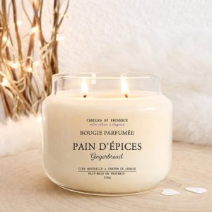 Bougie parfumée Pain d’épices artisanale fait-main en Provence