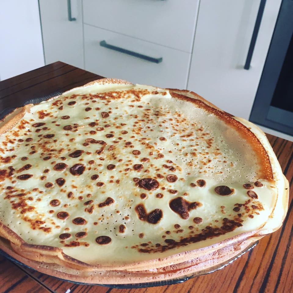 Crêpes sucrées fait-maison