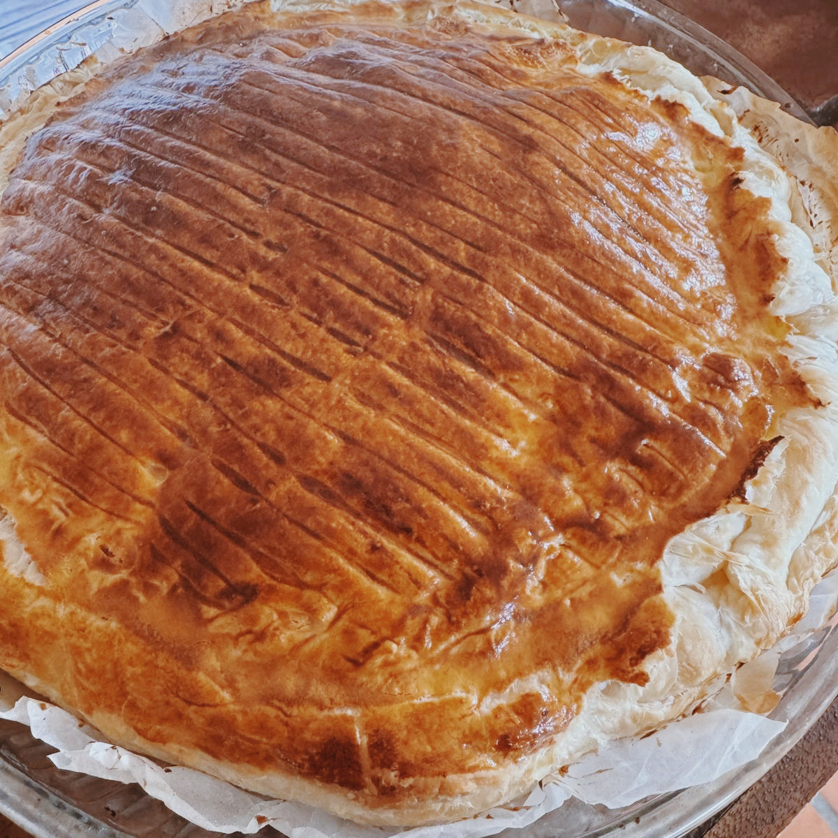 Galette des rois à la frangipane