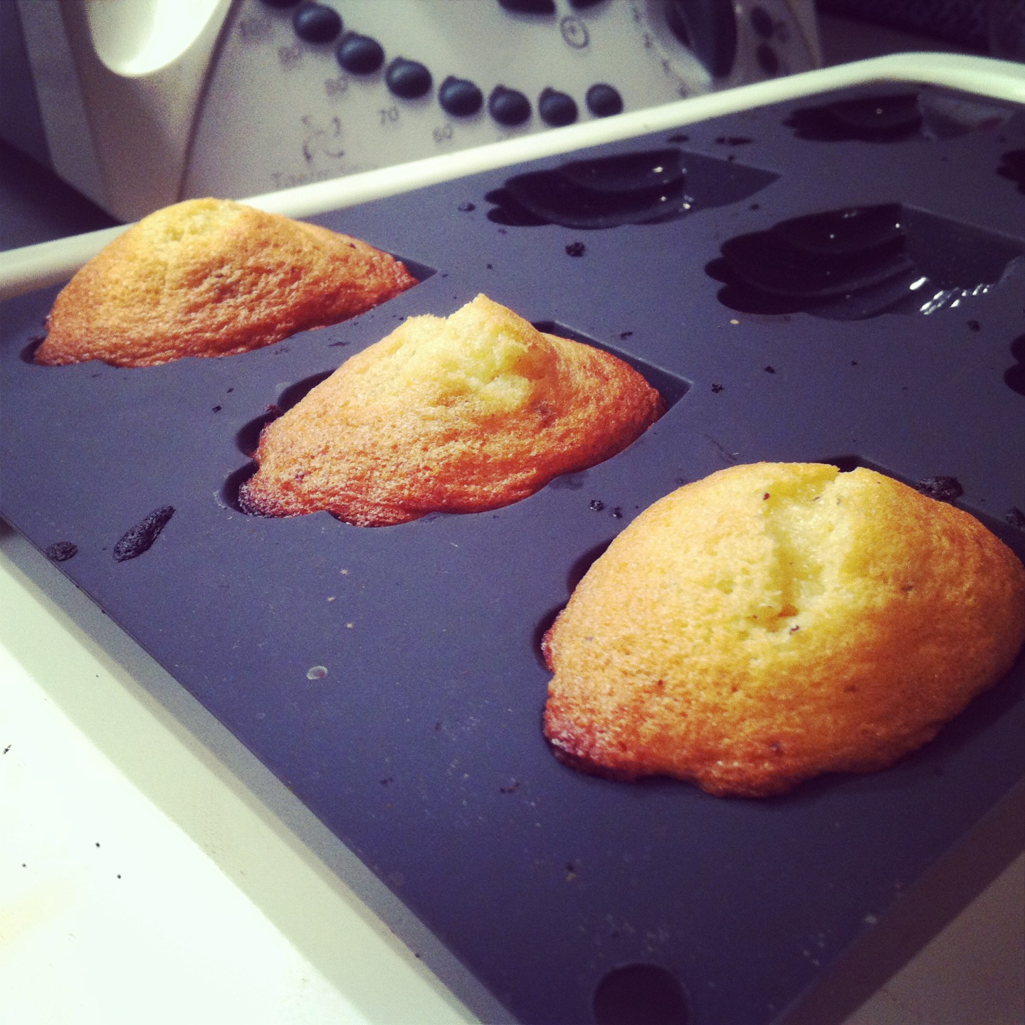 Madeleines maison préparées au Thermomix